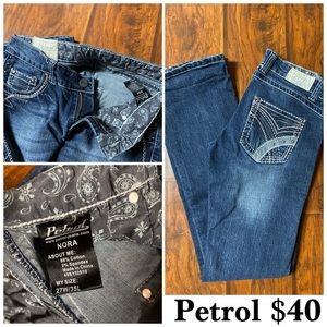 Petrol Bootcut 27x35 Long